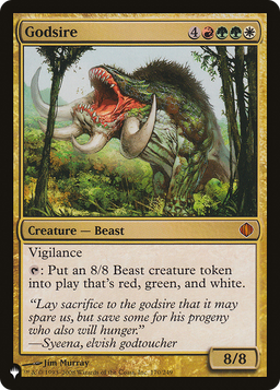 Godsire (LIST-170/249) - The List