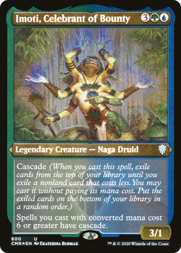 Imoti, Celebrant of Bounty (Foil Etched) (CMR-600) - Commander Legends Etched Foil