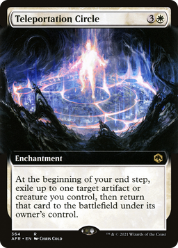 Teleportation Circle (Extended Art) (AFR-364) - Adventures in the Forgotten Realms: (Extended Art) Foil