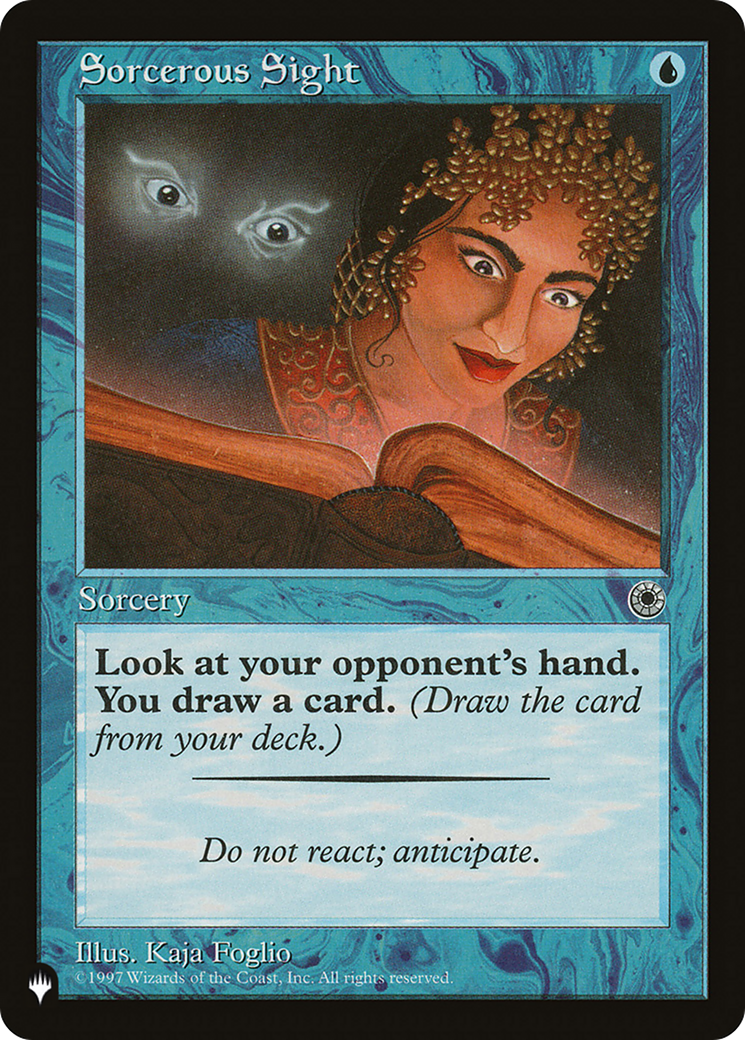 Sorcerous Sight (LIST-) - The List