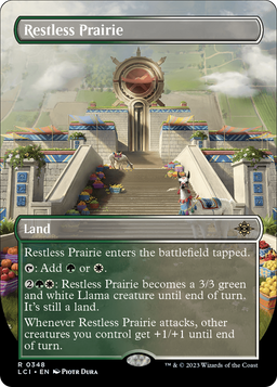 Restless Prairie (Borderless) (LCI-348) - The Lost Caverns of Ixalan