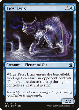 Frost Lynx (BBD-118) - Battlebond Foil