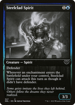 Steelclad Spirit (DBL-347) - Innistrad: Double Feature Foil