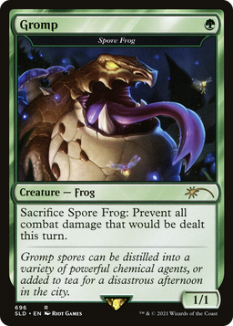 Gromp - Spore Frog (SLD-696) - Secret Lair Drop / Gromp Foil