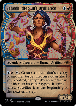 Saheeli, the Sun's Brilliance (Showcase) (LCI-308) - The Lost Caverns of Ixalan: (Showcase) Foil