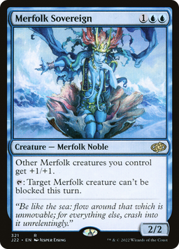 Merfolk Sovereign (J22-321) - Jumpstart 2022