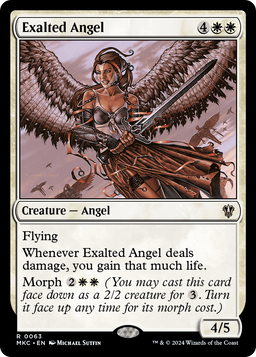 Exalted Angel (MKC-063) - Murders at Karlov Manor Commander