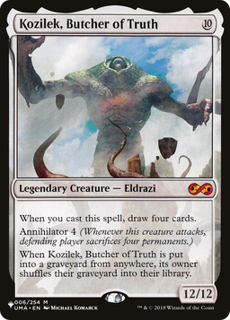 Kozilek, Butcher of Truth (LIST-006/254) - The List