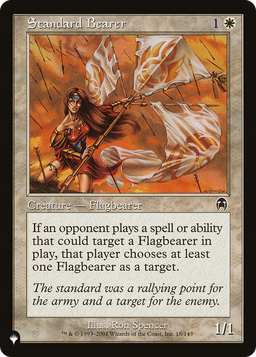 Standard Bearer (LIST-18/143) - The List