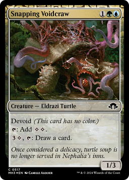 Snapping Voidcraw (Ripple Foil) (MH3-517) - Modern Horizons 3: (devoid) Foil