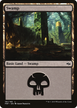 Swamp (181) (FRF-181) - Fate Reforged Foil