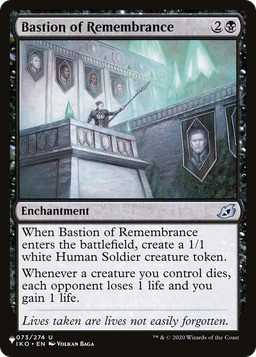 Bastion of Remembrance (LIST-073/274) - The List