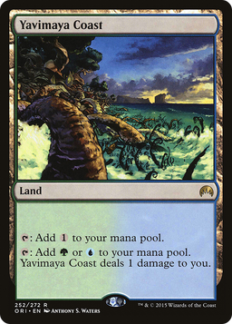 Yavimaya Coast (ORI-252) - Magic Origins Foil