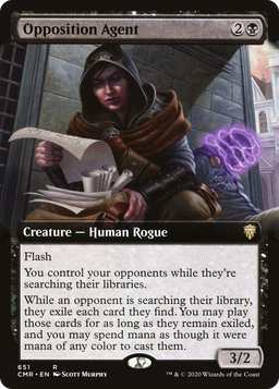 Opposition Agent (Extended Art) (CMR-651) - Commander Legends: (Extended Art)