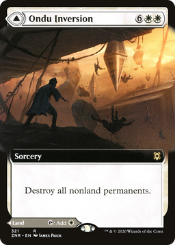 Ondu Inversion (Extended Art) (ZNR-321) - Zendikar Rising: (Extended Art) Foil