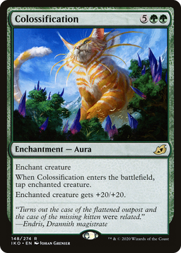 Colossification (IKO-148) - Ikoria: Lair of Behemoths Foil