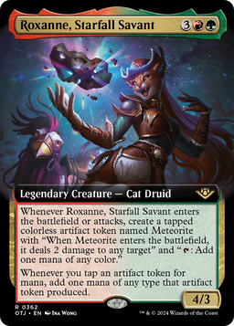 Roxanne, Starfall Savant (Extended Art) (OTJ-362) - Outlaws of Thunder Junction: (Extended Art) Foil