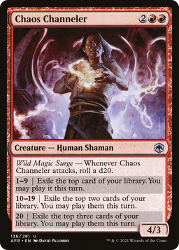 Chaos Channeler (AFR-136) - Adventures in the Forgotten Realms