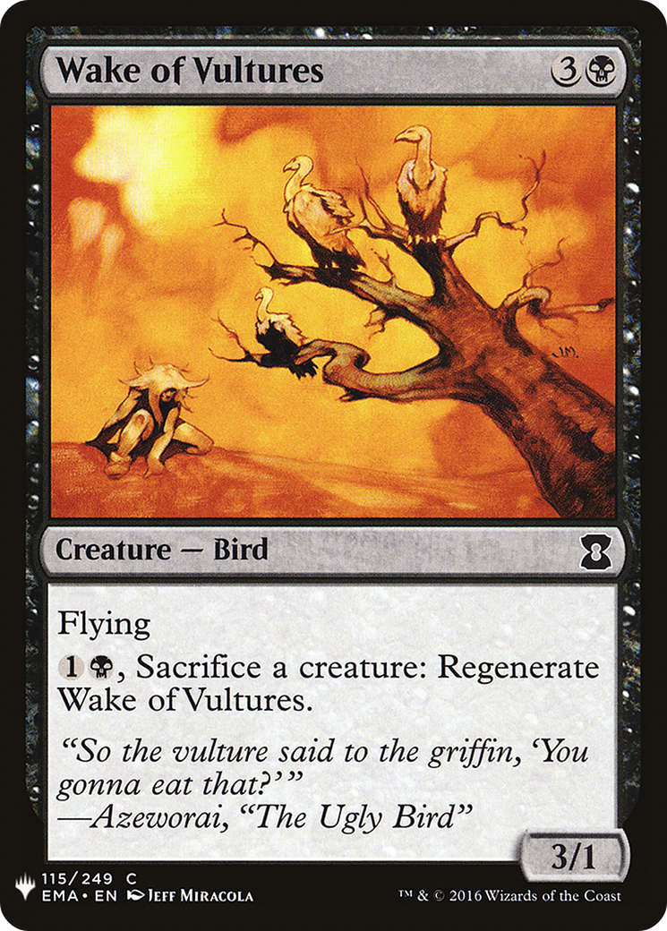 Wake of Vultures (LIST-115) - The List
