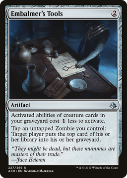 Embalmer's Tools (AKH-227) - Amonkhet Foil