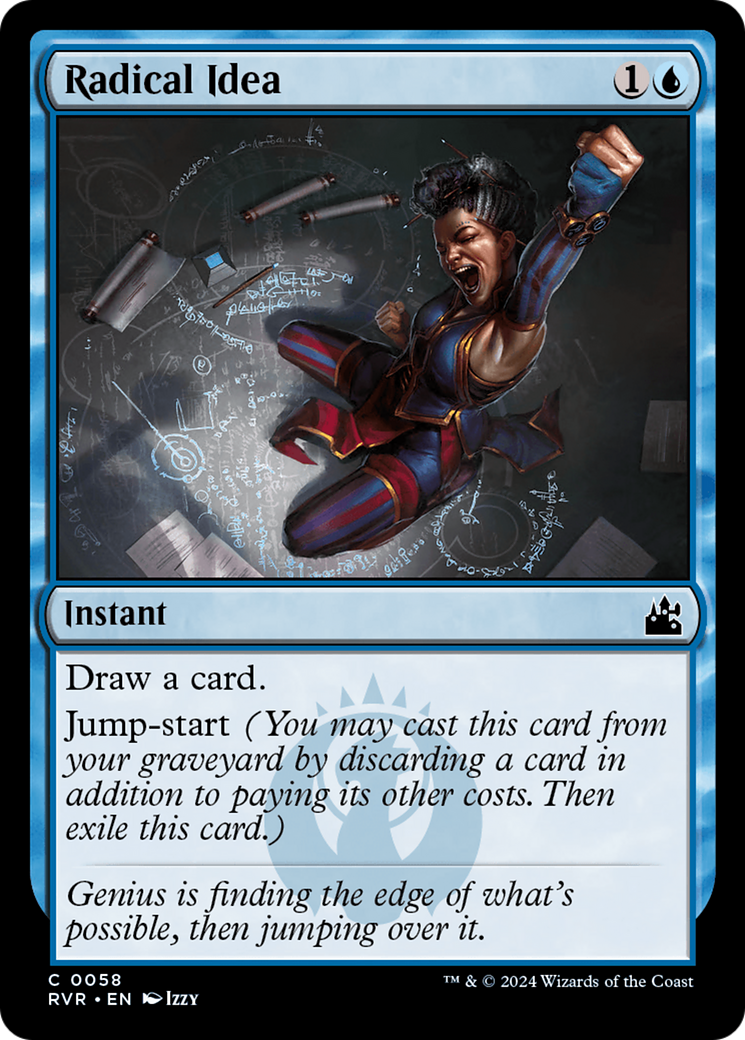 Radical Idea (RVR-058) - Ravnica Remastered Foil