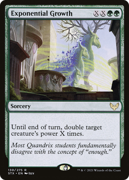 Exponential Growth (STX-130) - Strixhaven: School of Mages
