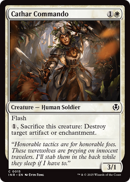 Cathar Commando (INR-015) - Innistrad Remastered