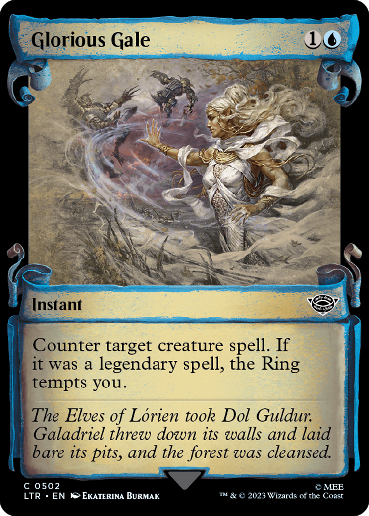 Glorious Gale (Showcase Scrolls) (LTR-502) - The Lord of the Rings: Tales of Middle-earth: (Showcase)