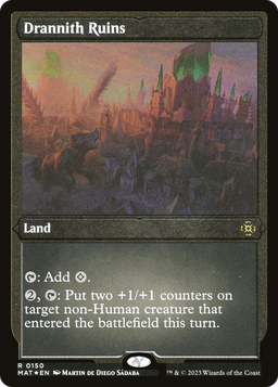 Drannith Ruins (MAT-150) - March of the Machine: The Aftermath Etched Foil