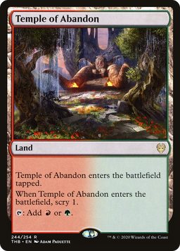 Temple of Abandon (THB-244) - Theros Beyond Death