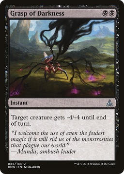 Grasp of Darkness (OGW-085) - Oath of the Gatewatch Foil