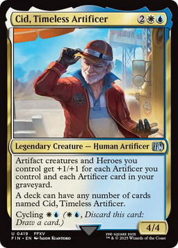 Cid, Timeless Artificer (0419) (FIN-419) - FINAL FANTASY