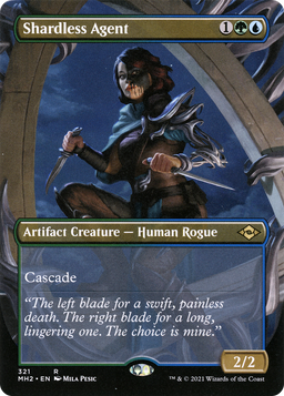 Shardless Agent (Borderless) (MH2-321) - Modern Horizons 2 Foil