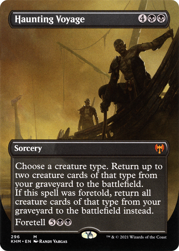 Haunting Voyage (Borderless) (KHM-296) - Kaldheim