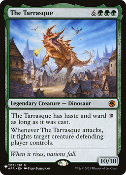 The Tarrasque (LIST-207/281) - The List