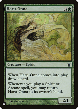 Haru-Onna (LIST-SOK-132) - The List