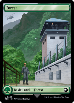 Forest (REX-025) - Jurassic World Collection Foil