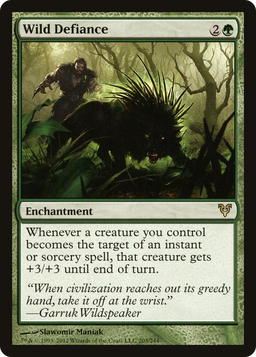 Wild Defiance (AVR-203) - Avacyn Restored Foil