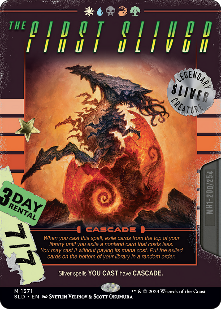 The First Sliver (SLD-1371) - Secret Lair Drop (Borderless) Foil