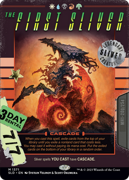 The First Sliver (SLD-1371) - Secret Lair Drop (Borderless)