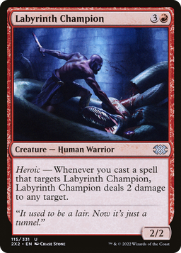 Labyrinth Champion (2X2-115) - Double Masters 2022 Foil