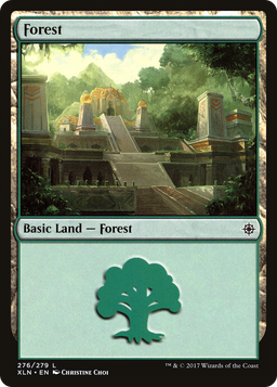 Forest (276) (XLN-276) - Ixalan Foil
