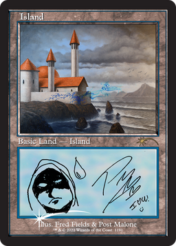 Island (Post Malone) (SLD-1191) - Secret Lair Drop Foil