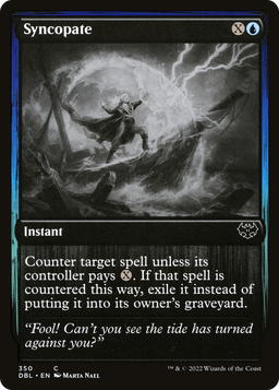 Syncopate (DBL-350) - Innistrad: Double Feature Foil