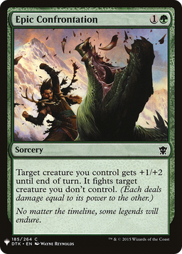 Epic Confrontation (LIST-185) - The List