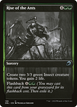 Rise of the Ants (DBL-196) - Innistrad: Double Feature Foil