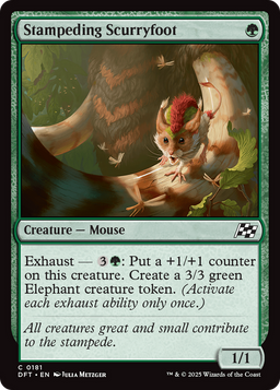 Stampeding Scurryfoot (DFT-181) - Aetherdrift