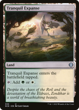 Tranquil Expanse (SCD-330) - Starter Commander Decks