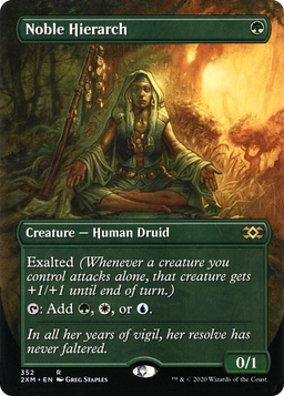Noble Hierarch (Borderless) (2XM-352) - Double Masters