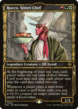 Rocco, Street Chef (Showcase) (MAT-094) - March of the Machine: The Aftermath: (Showcase) Foil